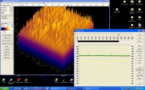 Example of RFI as displayed by both Spectrum Lab, and S-Meter Lite.