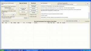N3FJP's AC Log, LoTW upload screen.