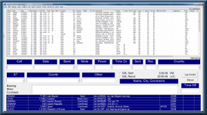 N3FJP's AC Log, ACLog 4.x full screen view.